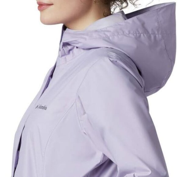 🆕Columbia Women’s Arcadia II Rain Jacket, 1X - Twilight, Brand New, Authentic - Picture 4 of 7